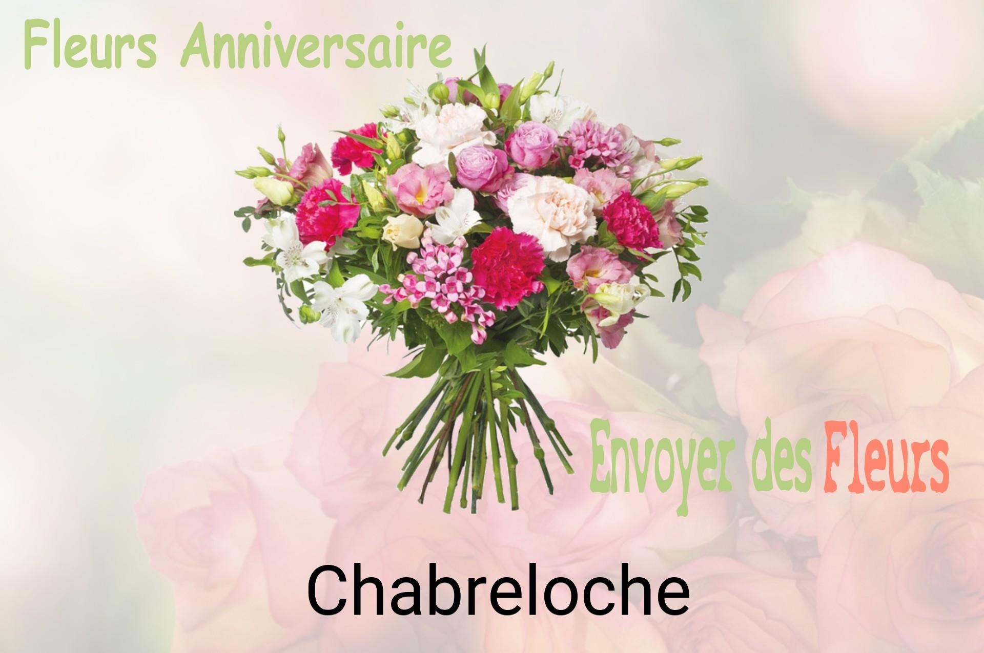 Bouquet de fleurs d’anniversaire livré à Chabreloche